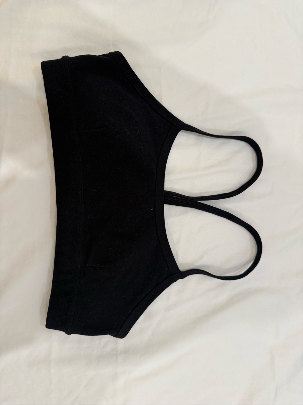 Alo Black Racerback Sports Bra